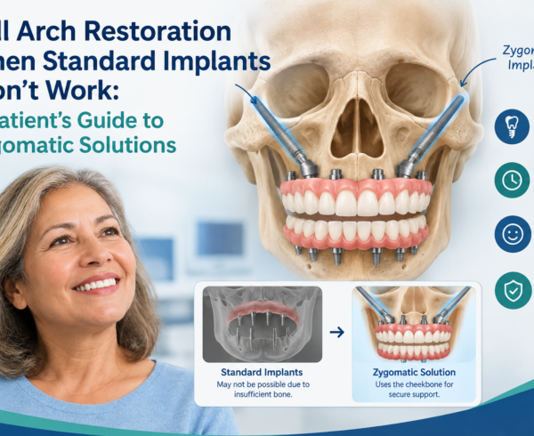 Zygomatic implants for full arch restoration at The Ackerman Clinic New Milton